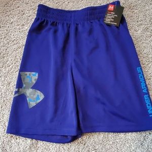 Brand new, size 7, under armour boys shorts
